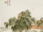 魏剑峰绘诗情画意之048唐-刘禹锡- 杨柳枝词