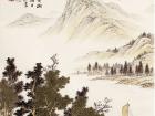 魏剑峰绘诗情画意之054唐-王湾- 次北固山下