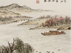 魏剑峰绘诗情画意之061唐-杜甫-小寒食舟中作