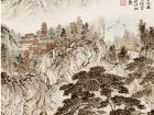魏剑峰绘诗情画意之070唐-刘沧-秋日山寺怀友人