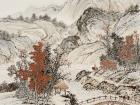 魏剑峰绘诗情画意之071唐-王绩-野望