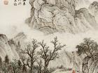 魏剑峰绘诗情画意之079唐-王维-终南别业