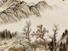 魏剑峰绘诗情画意之084唐-王建-李处士故居
