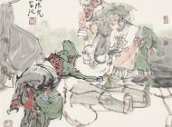 張江舟 牧場陽光 68cmX68cm 2014年