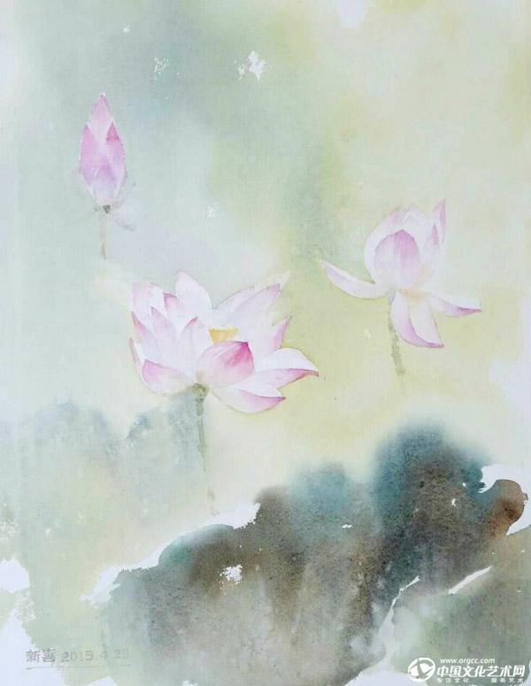 画家宋新喜花鸟作品