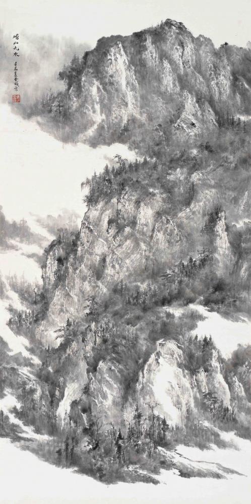 崂山九水138X68CM