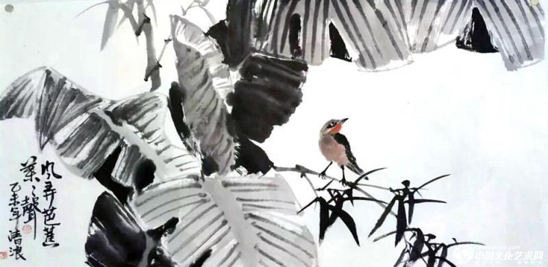 风弄芭蕉180x97