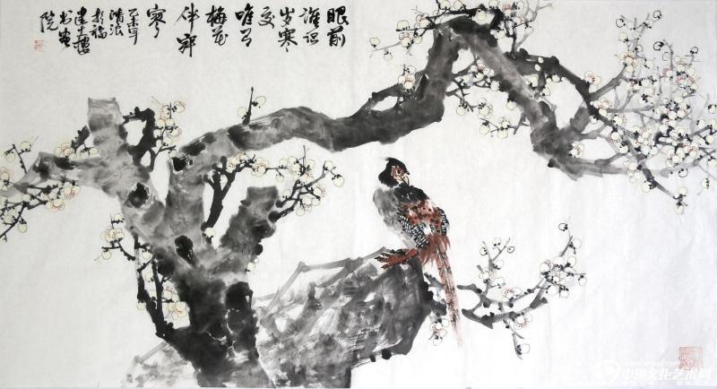 寒梅幽情180x97