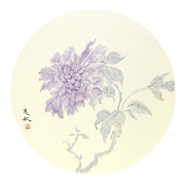 国画家吴惠敏花鸟作品
