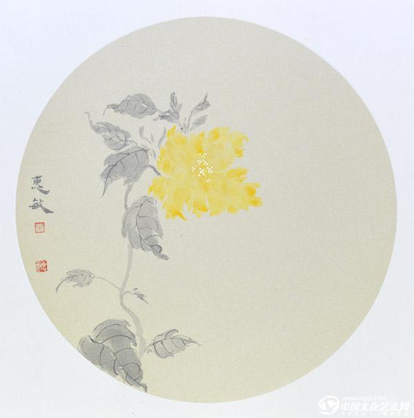 国画家吴惠敏花鸟作品