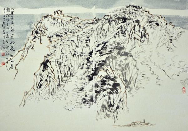 桂林写生64cmx44cm 2015年 (6)