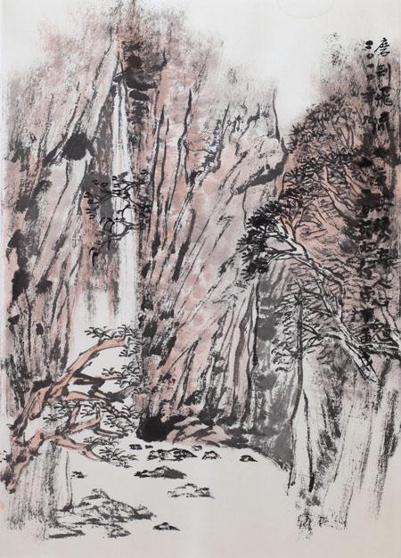 太行山写生64cmx44cm 2010年 (3)