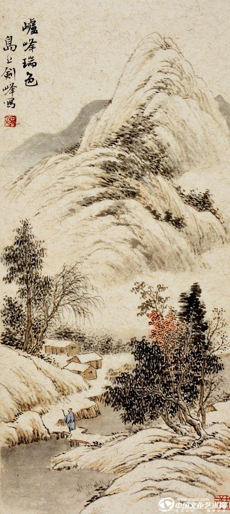 （3）魏剑峰绘《庐峰瑞色》图