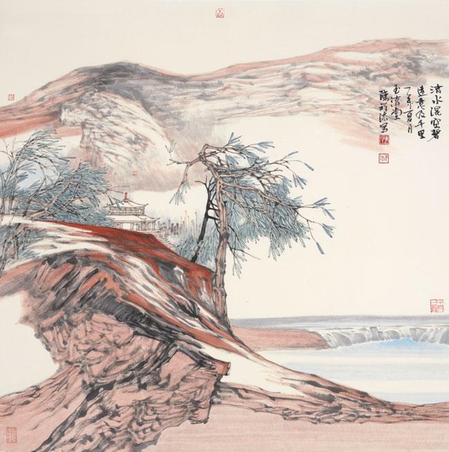 湖水远意