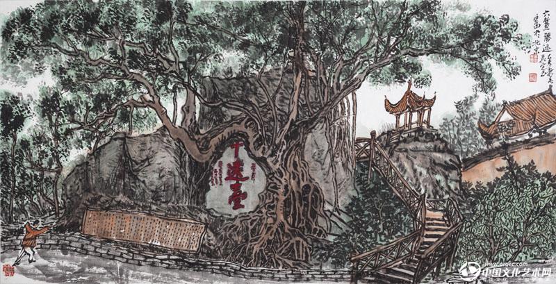 《六鳌胜迹》