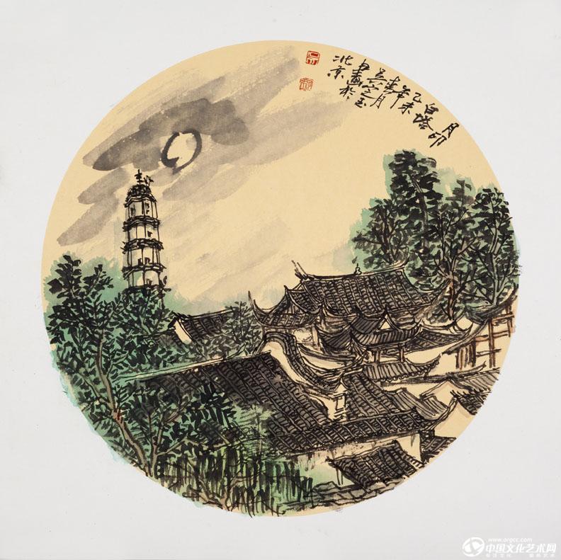 《月印白塔》