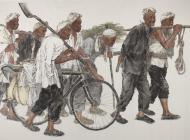 立秋时节  作者：吴宪生  创作年代：2010  规格：210×345cm