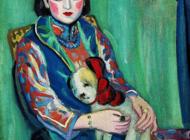 关紫兰 《少女像》 90×75cm 布面油画 1929