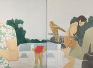 马晓腾 《雀鹰》 120×300cm 布面油画 2012
