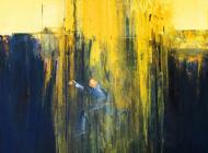 韋爾申 《籠罩》 100×100cm 畫布丙烯油彩 2014