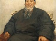 吴作人《齐白石像》