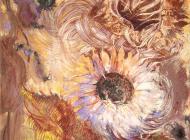 Sunflowers 向日葵 Wright J 50x104cm