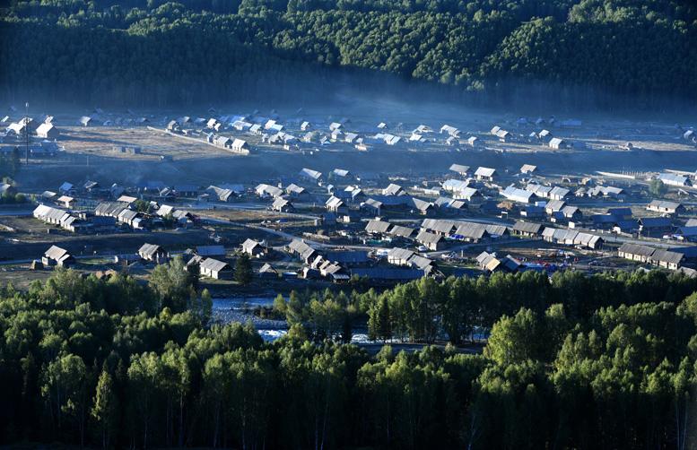 禾木的清晨