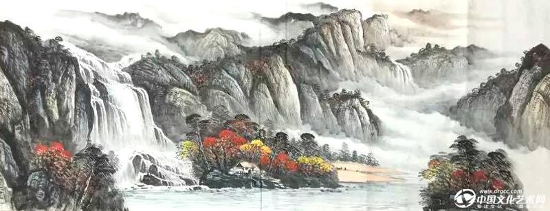 画家郝淑琳山水作品