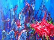 王燕飛《是誰把我帶到這里》系列二  60x80cm