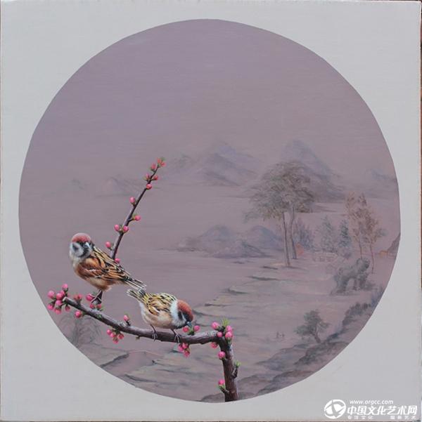 雀戏梅之二