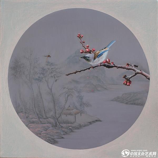 杏雀图