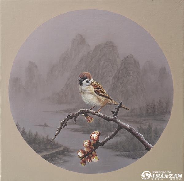 杏雀早春图系列之二