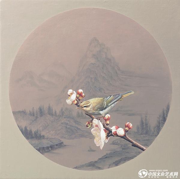 杏雀早春图系列之三