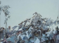 穹雪   布面油画   200x200cm 2000