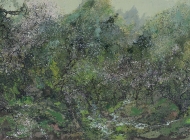 翠溪 布面油画 150×250cm 2014