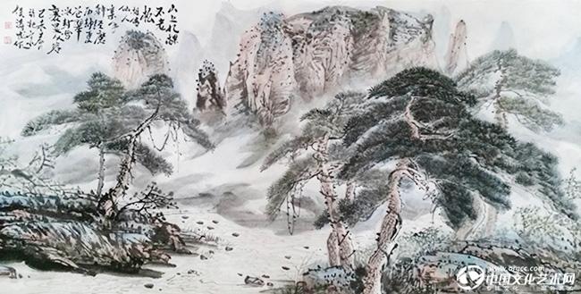 侯涛龙国画作品