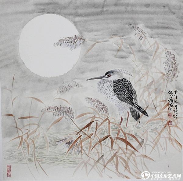 侯涛龙国画作品