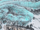 绿色湖风