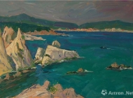 《海湾》 于波 50×70cm 2015年