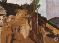 《沂蒙春色》 戴士和 80x180cm 2012年