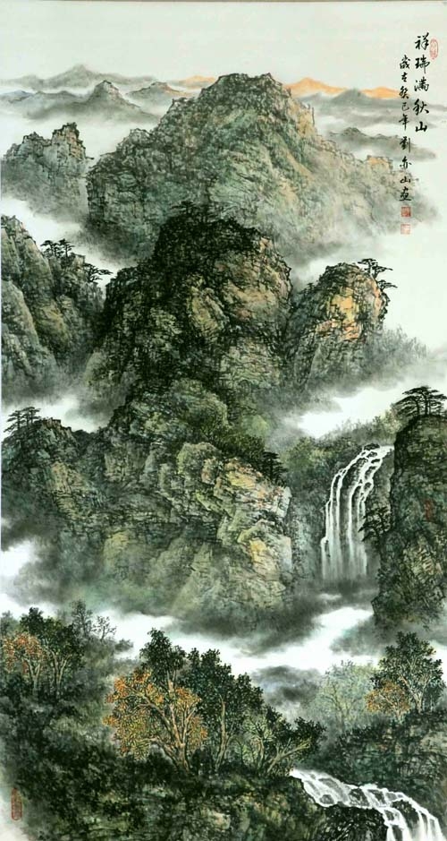 刘亦山国画作品