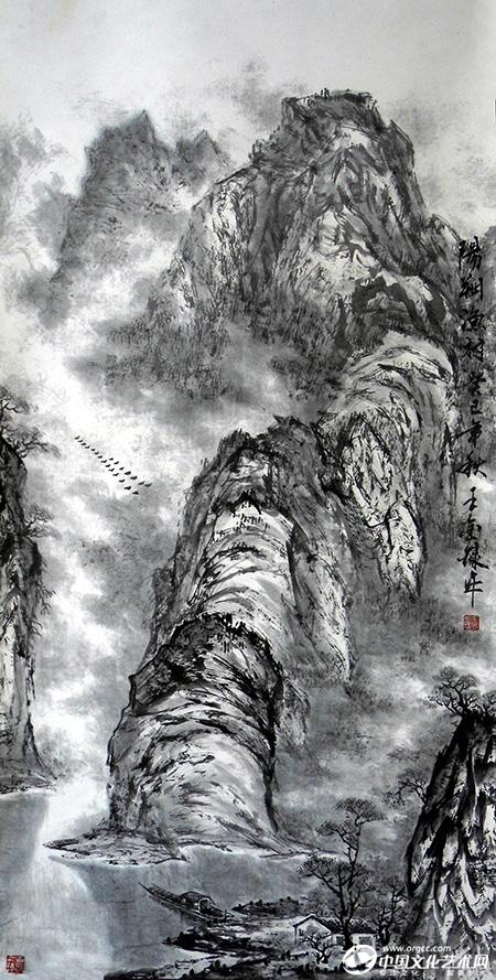 王金录国画作品