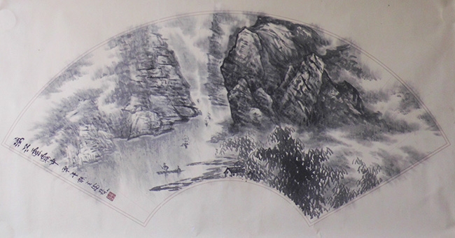 山水作品 
