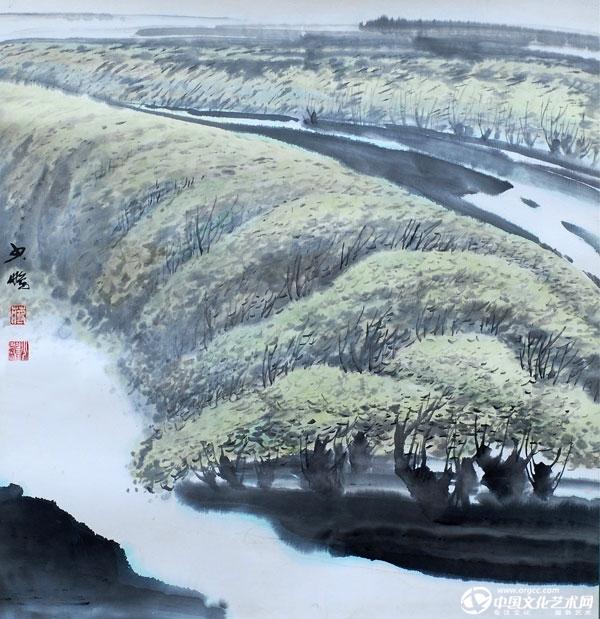 湖汊柳