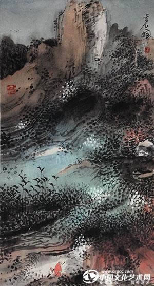 赵一辉国画作品