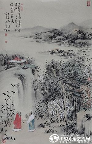 赵一辉国画作品