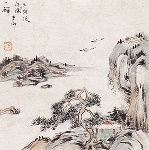 赵一辉国画作品