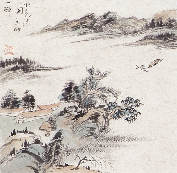 赵一辉国画作品