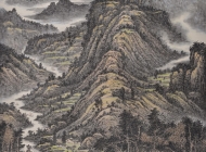 李广林《巍巍群峰开》