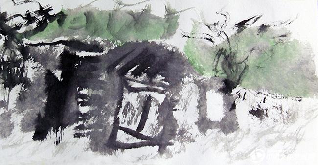 山西写生作品